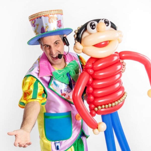 מופע בלונים לחנוכה - הצגה בהשתתפות אנטיוכוס