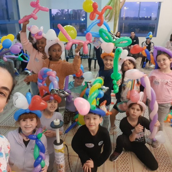 סדנת בלונים לילדים