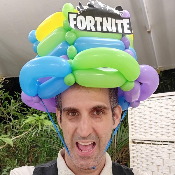 כובעי בלונים משוגעים לבר מצווה