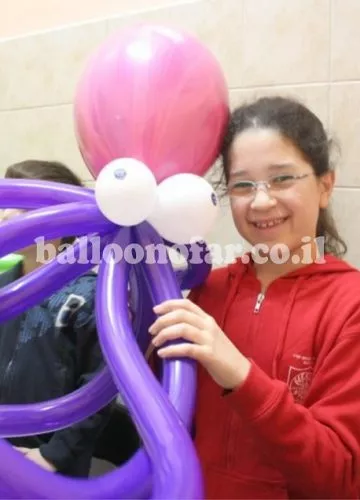 קיפולי בלונים לילדי מושב ינוב לאירוע שבועות