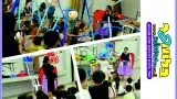 המחשה מפעילות בלונים משולבת - סדנה, הצגה ומופע מבדר